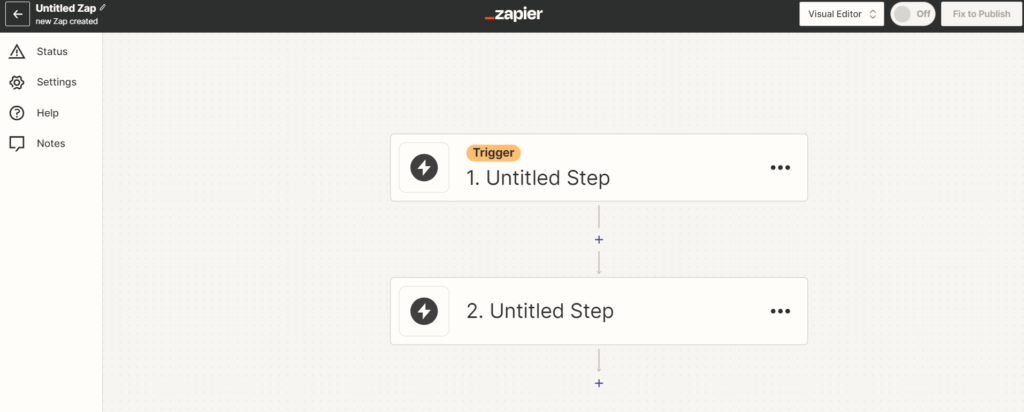 Create a Zap